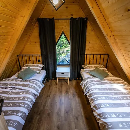 P&m A-frame House Ferienhaus