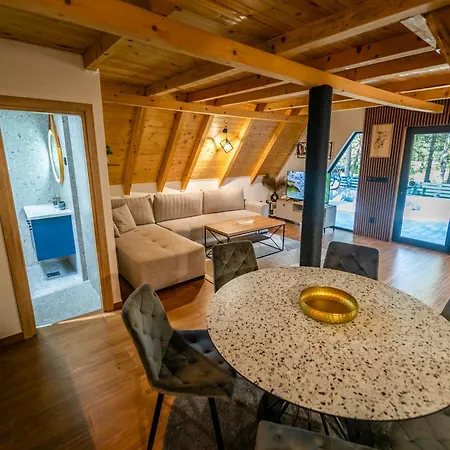 Ferienhaus P&m A-frame House Blidinje